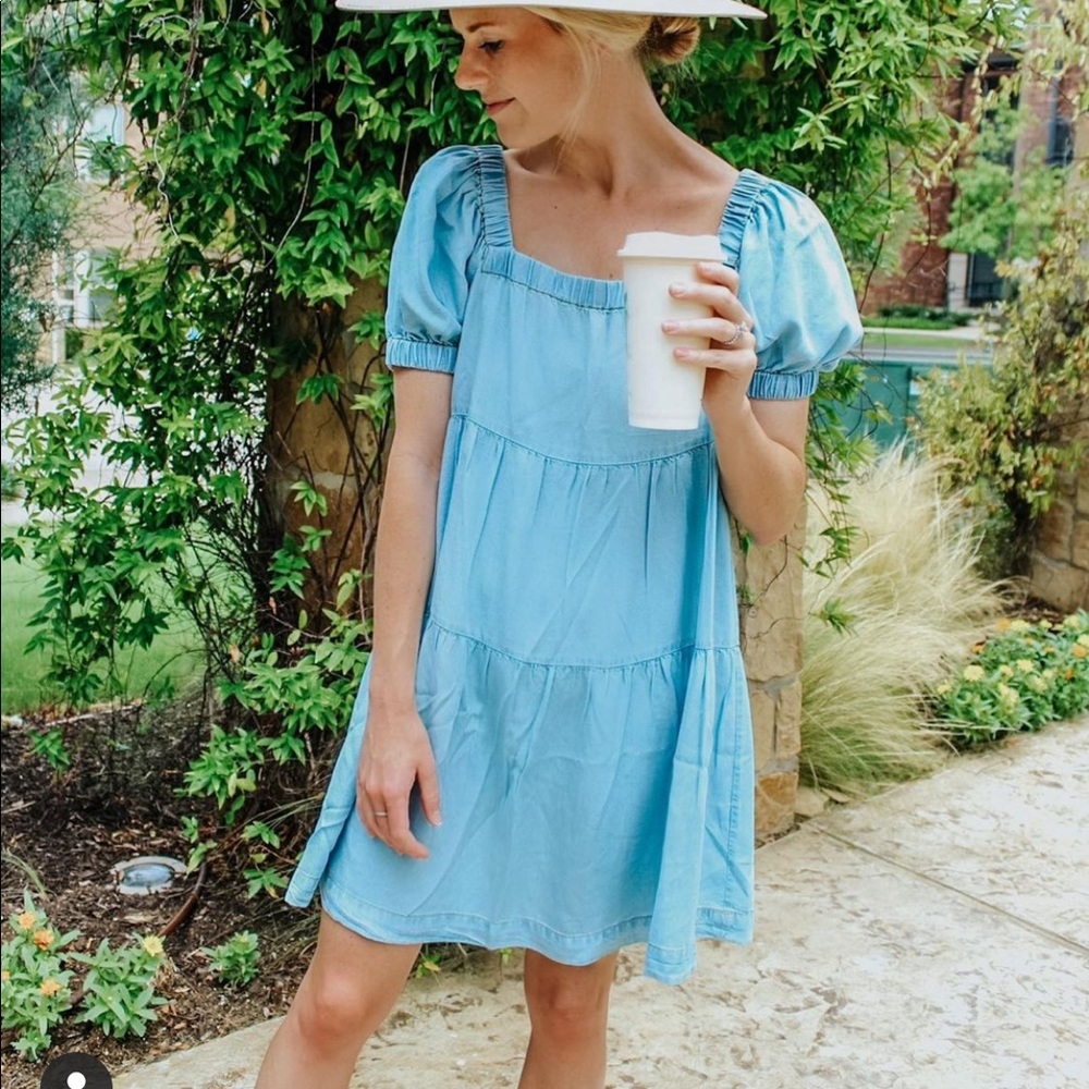 Chambray dress